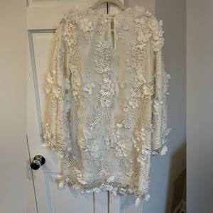 Worn once. Gorgeous Mestiza dress with appliqué